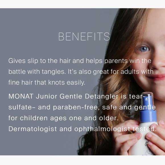 👼🏼🆕👼🏼 Monat Junior Gentle Detangler - Picture 3 of 7